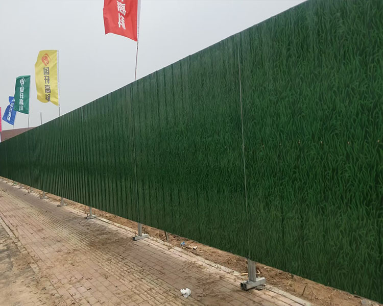 彩钢围挡板租赁在城市基础设施建设中的应用